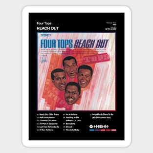 Four Tops - Reach Out Tracklist Album Magnet